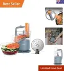 MultiPro Go .​130GY, Food Processor for Chopping, Slicing, Grating, Pureeing ...