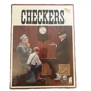 VTG Hansen Checkers Set Style #27 Hardwood Pieces SEALED