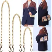 Hongbaite 3 Pack Light-Gold Chain for Purse Strap (16",36",48")