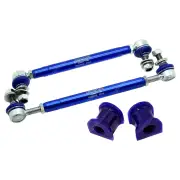 Rear SuperPro Sway Bar Rebuild Kit for Mazda 323 Astina BJ 2000-2004