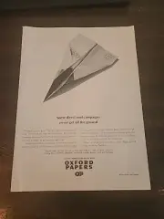 Oxford Papers Print Ad 1964