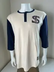 MITCHELL & NESS Men’s Chicago White Sox 3/4 Sleeve Shirt Size L ( NWOT )
