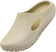 [ShuYo] Garden Clogs for Women and Men, Arch Support Work Shoes Comfort Non-Slip Waterproof Mules Nurse Sandals, Slip-on Outdoor Beach Slippers Unisex Adult Classic Closed Toe Slides
