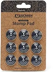 [XCMAN] 4 Layer-Cone Studs Dia 7.87 Inch Aluminum Snowboard Stomp Pad - 9pcs