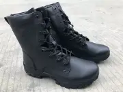Surplus Chinese Army Original 21 Type Airborne high cut combat boots black
