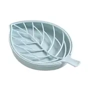 11Pcs Leaf Shape Case Soap Box Holder Drain Container Bathroom Products