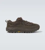 [Hoka One One] Hoka One One Tor Summit leather sneakers UK 11 brown
