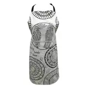ColourAway Colouring-in 100% Cotton Printed Cockatoo Apron Chef Cooking/Baking