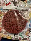 Extra Thick Silicone Trivet Mats (3 Count) for Hot Dishes, Merlot Red