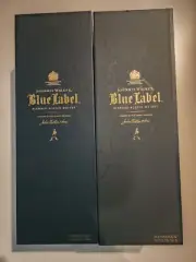 Blue Label Johnnie Walker Whisky EMPTY Box 750ml 2pc