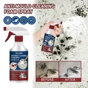 Anti-mould Spray, Mould Cleaner, Anti-mould Cleaning Foam, Powerful Multi-purpose Foam Cleaner, Removes Stains From Walls, Tiles, Silicone Seals And 6