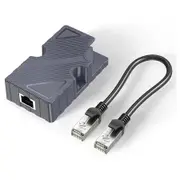 Starlink Dishy V2 to RJ45 Adapter, Ethernet Adapter Kit with Ethernet Cord for Starlink POE Injector, T568B Pinout, 10/100/1000 Mb/s