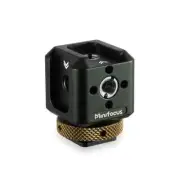 On Camera 4 Cold Shoe Monitor Mount Four Cold Shoe Adapter for DSLR Mirrorless