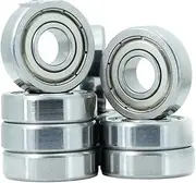 HAUAGEZWU 609ZZ Bearing 9x24x7 mm (10 PCS) ABEC-5 Miniature 609 ZZ Ball Bearings 609 609 2Z Bearing