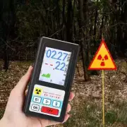 BR-6 Geiger Counter Nuclear Radiation Detector Dosimeter X-ray Gamma LCD Tester
