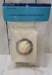 Realistic Stereo Speaker Selector Switch NOS Radio Shack 40-130A
