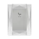 Tizo Clear Pyramid Diamond Crystal Glass 5 x 7 Picture Frame