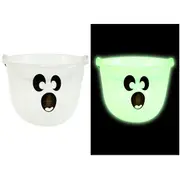 Glow In The Dark Ghost Trick or Treat Bucket