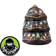 TNBC - Tree String Lights Glow in the Dark 13" Faux Leather Mini Backpack "New"