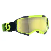 Mask Fury Neon Green/Yellow Lens Chrome Works 2728285727289 SCOTT Enduro