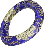 GOOHOCHY Meditation Bowl Gasket Chakra Meditation Bowl Cushion Drum Yoga Bolster Cushion Singing Bowl Mat Materiel Bowls Mallet Musical Mats Yoga Accessories Decoration Buddhist Supply Silk
