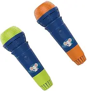 ERINGOGO Educational Simulated Echo Microphones Microphone for Birthday Parties Dance Events and Sing No Batteries Required Random Colors