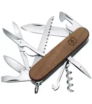Victorinox Huntsman Swiss Army Knife - Wood