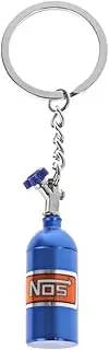 Supefriendly Bottle Key Chain Car Styling,Fashion Metal Key Car Key Chain Holder Keyfob For NOS Turbo Nitrgen Bottle Car Styling