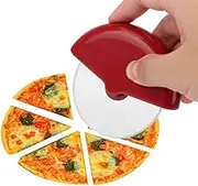 Stainless Steel Pizza Wheels Baking Tools Plastic Handle Bakeware Cake Bread Cutting Tools Round Shape Pizza Cutter