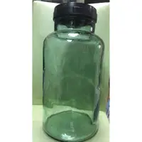 在飛比找蝦皮購物優惠-早期大容量綠色氣泡玻璃罐39*19.5*13(公分)