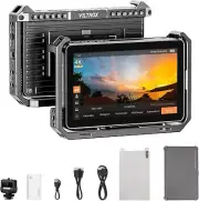 Viltrox DC-X2 6 inch 2000nit 4K HDMI On-Camera Monitor Touch Screen w/ Rig Cage