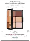 MAKE UP FOR EVER HD Skin Contour & Highlight Palette – BNIB – Sculpt & Glow
