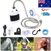 New Portable Camping Mobile Shower Camping Shower Pump Outdoor Rechargeable