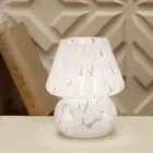 Mushroom Lamp Small Bedside Table Lamp with 3 Color Temperature LED Bulb, USB...
