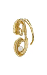 [Marina Moscone] Spiral Pearl Over Ear Cuff