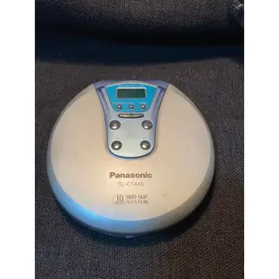 日本製 Panasonic CD隨身聽 型號SL-CT440 無法過電 不能使用 當零件機出售