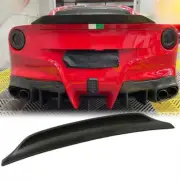 Real Carbon Rear Trunk Spoiler Wing For Ferrari F12 Berlinetta Coupe 2013-2016