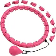Weighted Hoop Weighted Fit Hoop, Home Training Workout Sports, Exercise Detachable Fitness Hoop, No Fall Ring for Adults Kids