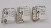 Fairy Lights Color White Copper Wire LED String Waterproof 7 Setting Timers 3pk