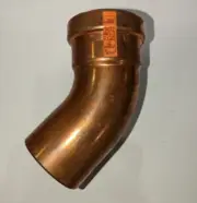 Viega 2 1/2 ProPress x FTG Copper 45° Street Elbow