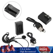 Wireless Bluetooth PTT Controller Earphone K Plug Adapter for Baofeng 5R TYT