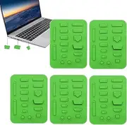 USB Anti Dust Plugs,Charger Port Silicone Stoppers | USB Charging Port Plug Protector, Silicone Protective Covers for Phone, Laptop, Tablet