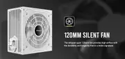 Antec CSK750DC White 80+ Bronze 115V, Continuous Power, DC to DC, Flat Cables. CircuitShield Protections, Thermal,Reliable Value Power Supply 5yrs wty