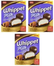 Dare Whippet Cookies Milk Chocolate With Marshmallow Caramel 230g (3 Pack)
