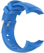 [UsmAsk] Soft Silicone Replacement Wrist Band Strap Sport Watchband Watch Strap Correa Bracelet Fit For Suunto Spartan ULTRA Smart Watch (Color : Blue)