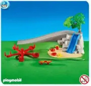 Playmobil 6223 Playground Equipment Slide Sandbox ADD-ON Package NEW SEALED