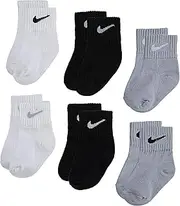 [Nike] Children's Apparel unisex-child Mid Cut Quarter Gripper Socks