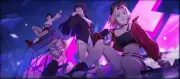 Anime naruto shinobi sisters haruno sakura hyuuga Stitched Gaming Mat Desk
