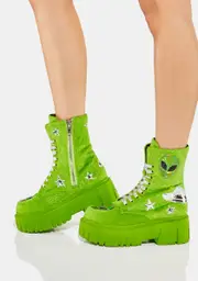 [Club Exx] Invade Ur Space Combat Boots