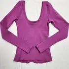 FASHION NOVA Women’s Tiana Snatched Top Pink Form Fitting Size Large Ribbed NWT